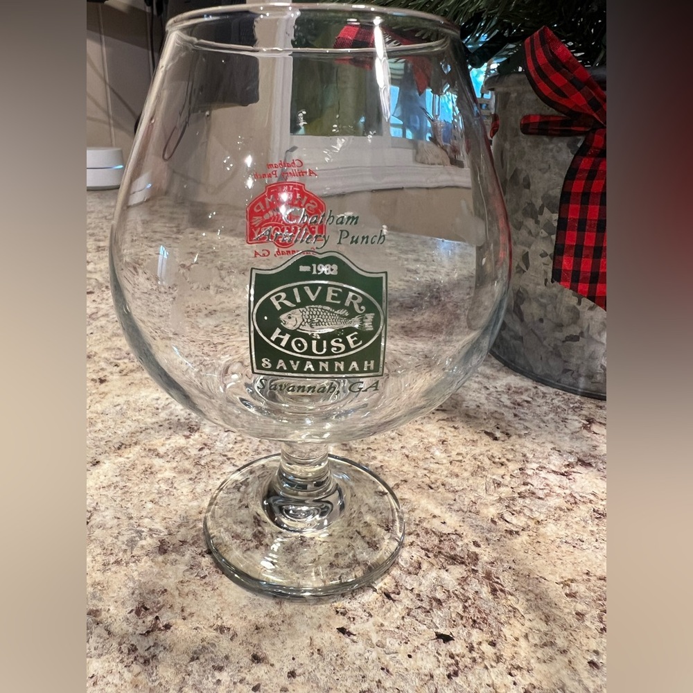 Brand New-Chatham Artillery Punch Brandy Snifter from Savannah GA